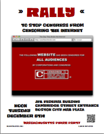 Internet Censorship 11 x 17 Poster