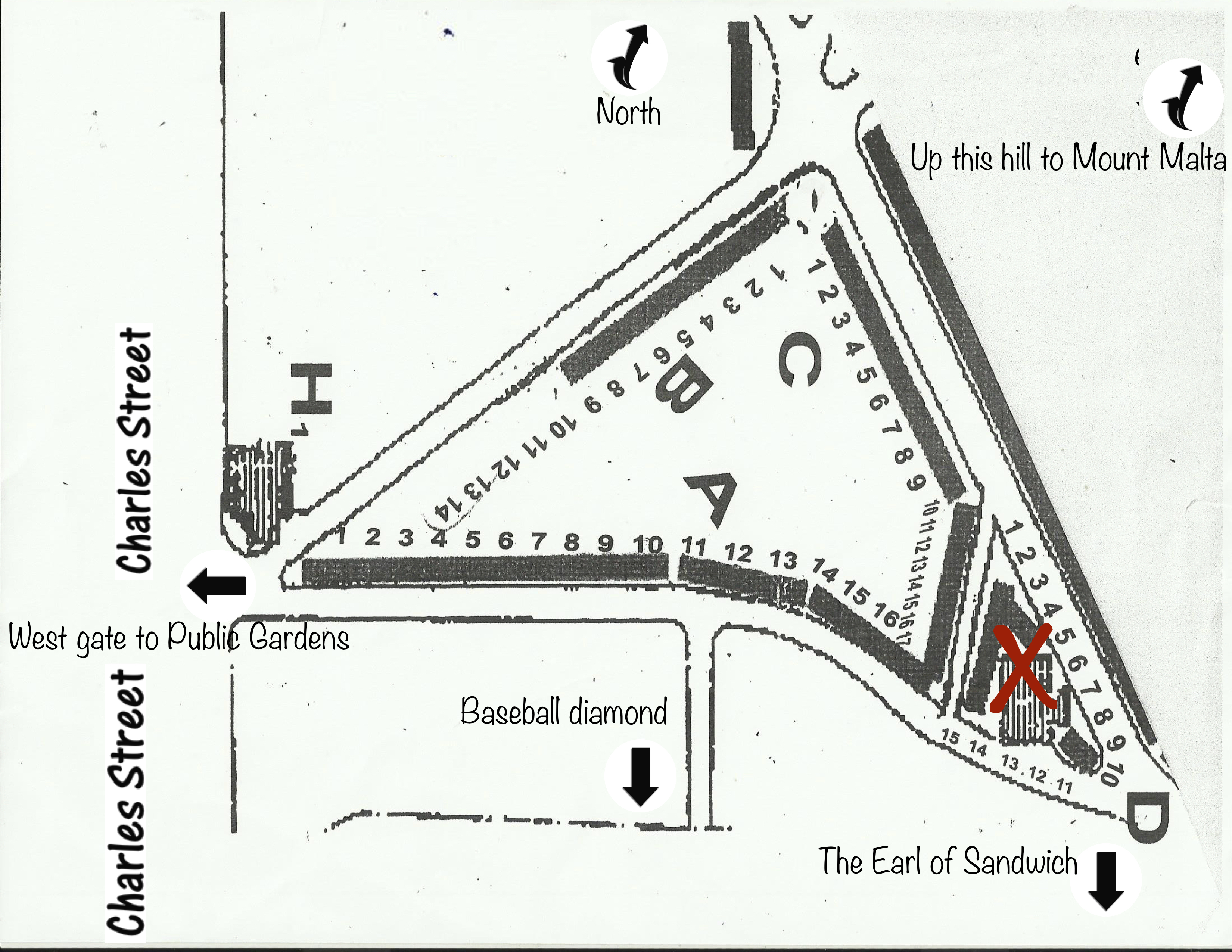 Freedom Rally Vendor Map