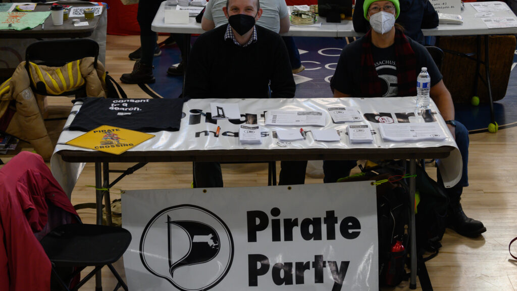 Pirates and Digital 4th at Boston Anarchist Bookfair 2023